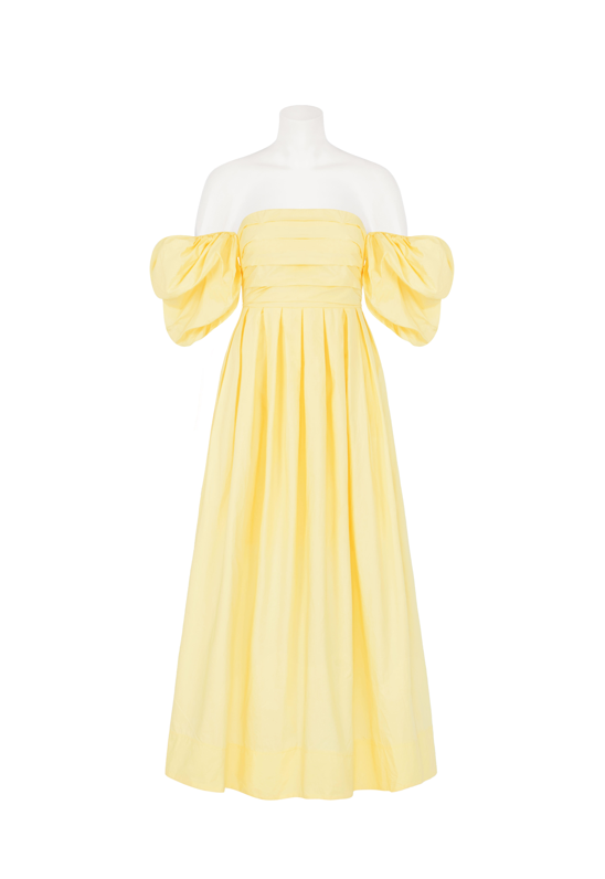 Dahlia Dress - Yellow
