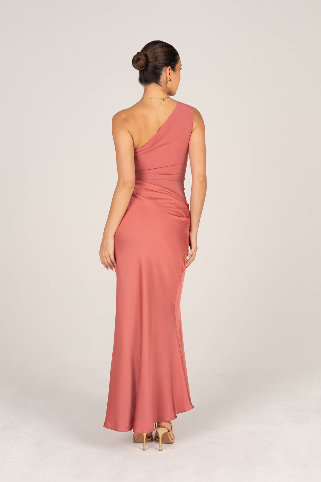 Mackenzie One-Shoulder Midi Dress All About May Mackenzie One-Shoulder Midi Dress All About May